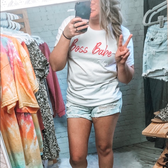 Bella Canvas Tops - Boss Babe 💋 Tee